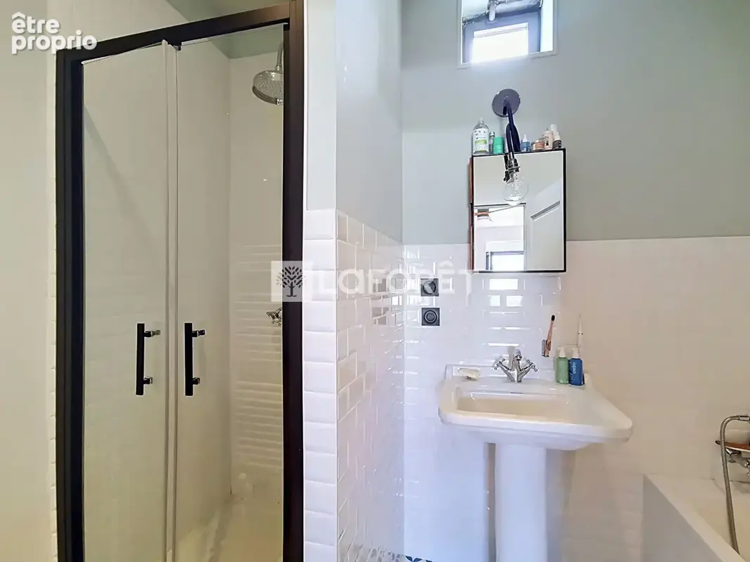 Maison en pisé rénovée avec goût  neuville-sur-saône - photo 9