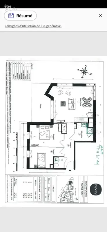 T3 de 62 m² avec jardin de 60 m² + garage – aux portes de rennes - 218 900 € hai - photo 19