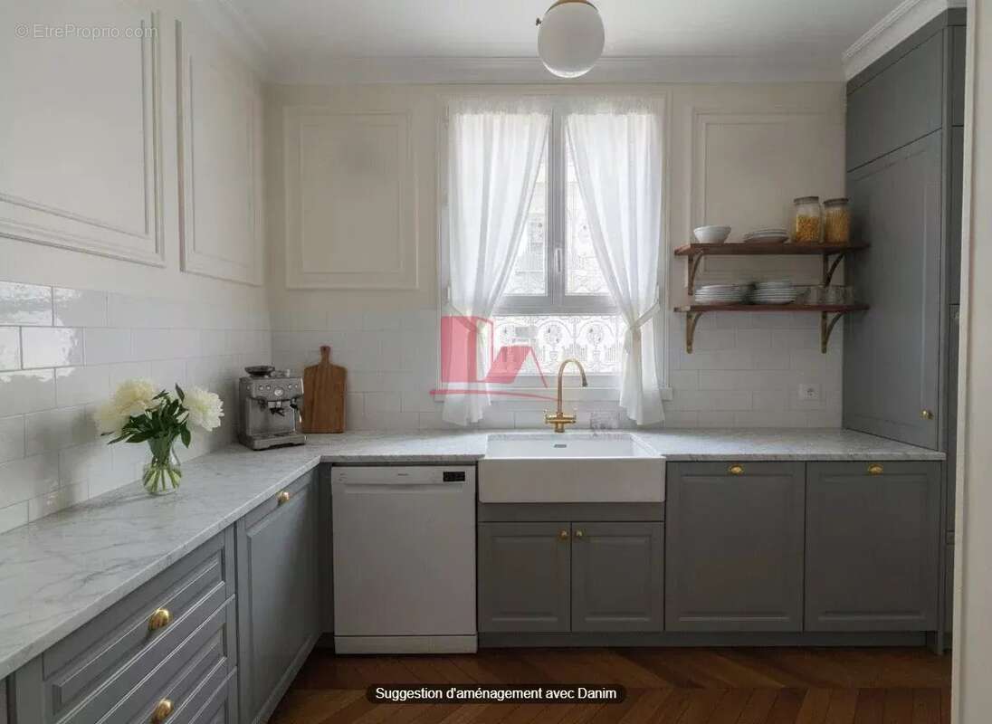 VANVES – Appartement 3 pièces de 51 m² à rénover – Métro et commerces à proximité - photo 9