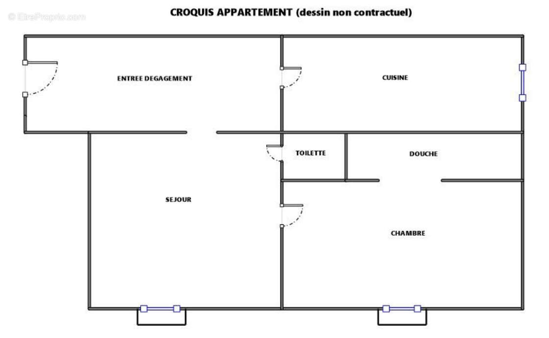 Appartement à SAINT-DENIS