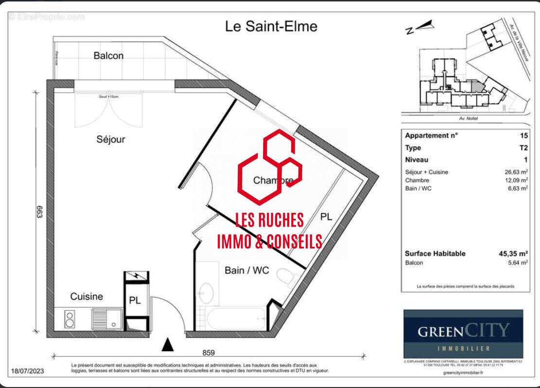 Appartement à VILLEPINTE