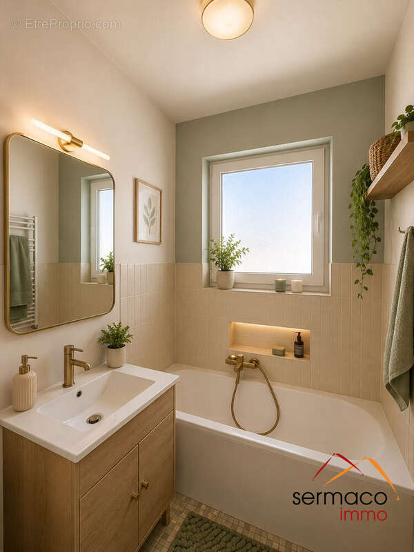 Projet IA salle de bain - Appartement à SARREGUEMINES