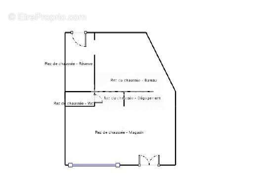 Plan local commercial - Commerce à LESNEVEN