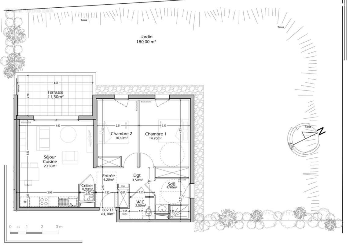 Appartement à SEIGNOSSE