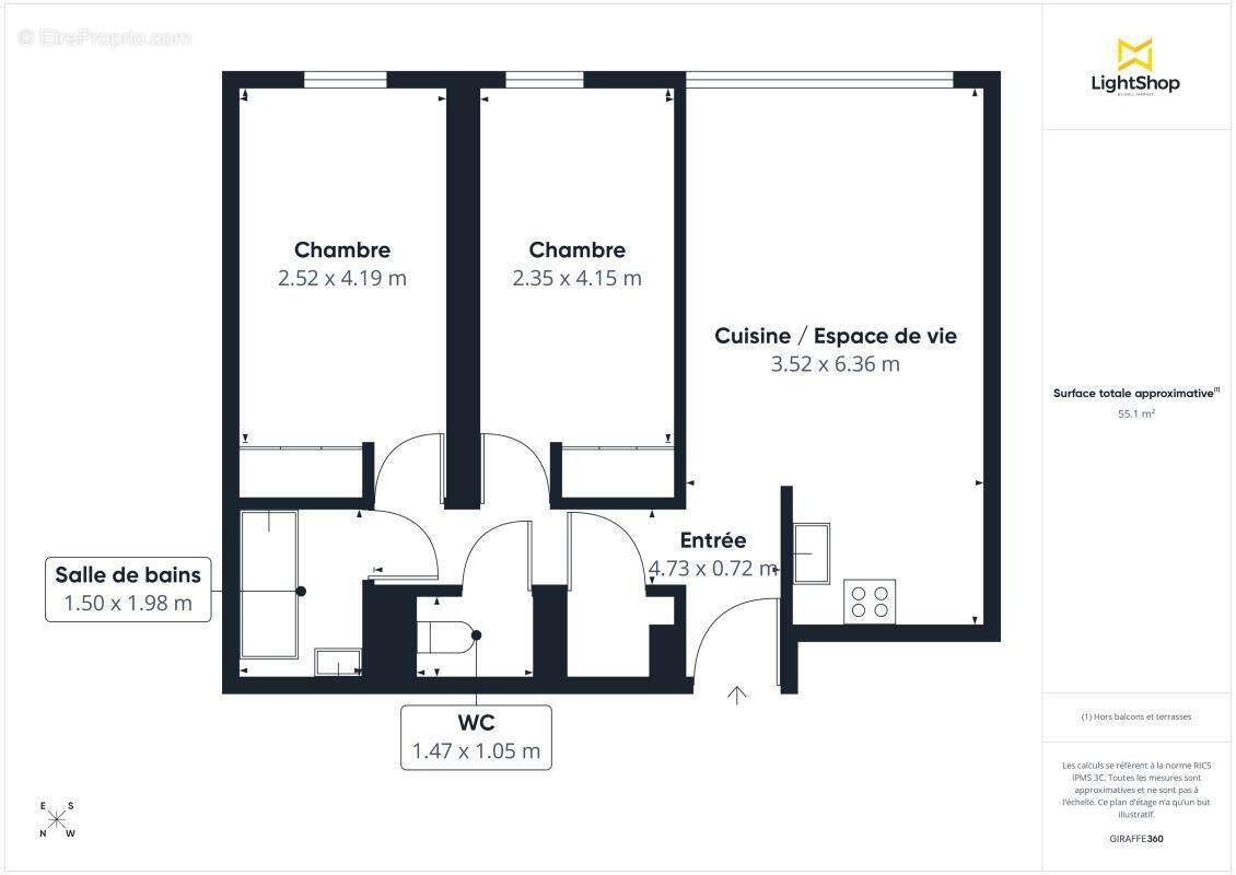 Appartement à BORDEAUX