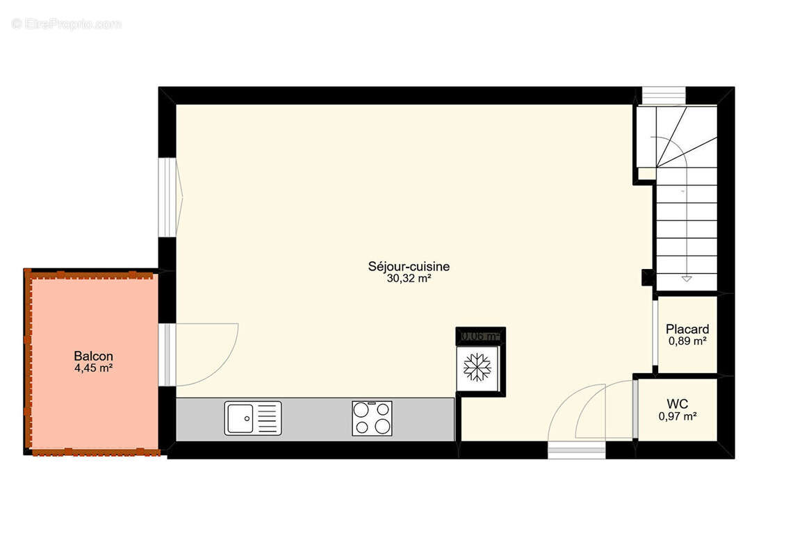 Appartement Duplex Vitrolles 4 pièce(s) 79 m2 - photo 5