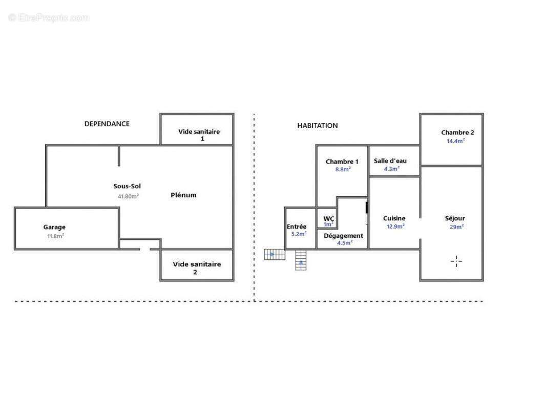 Maison à MONTPON-MENESTEROL
