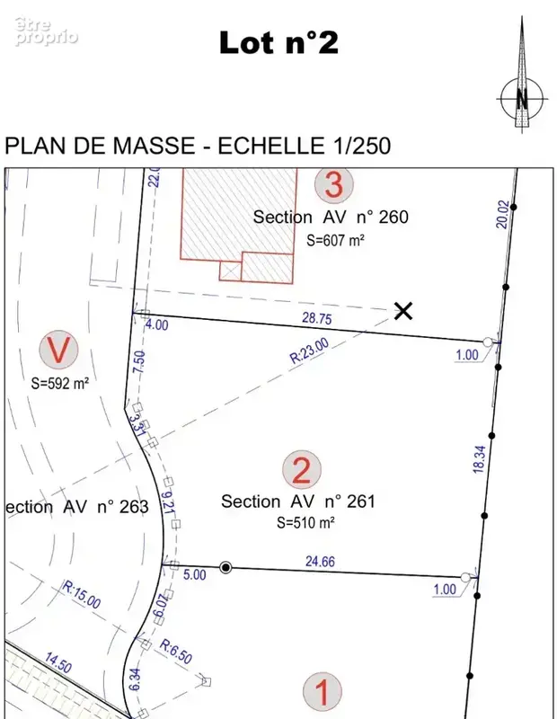 Terrain 510 m² à Pibrac  - photo 2