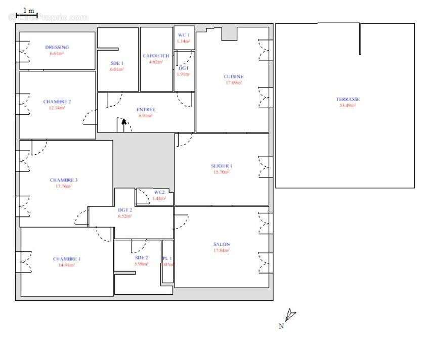 Appartement à MARSEILLE-13E