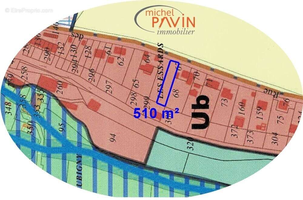 Terrain à MARSEILLES-LES-AUBIGNY