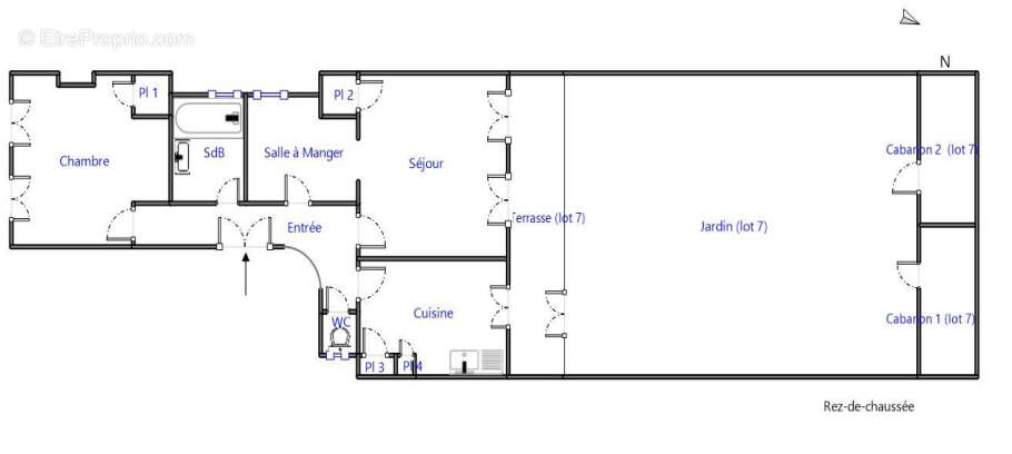 Appartement à MARSEILLE-4E