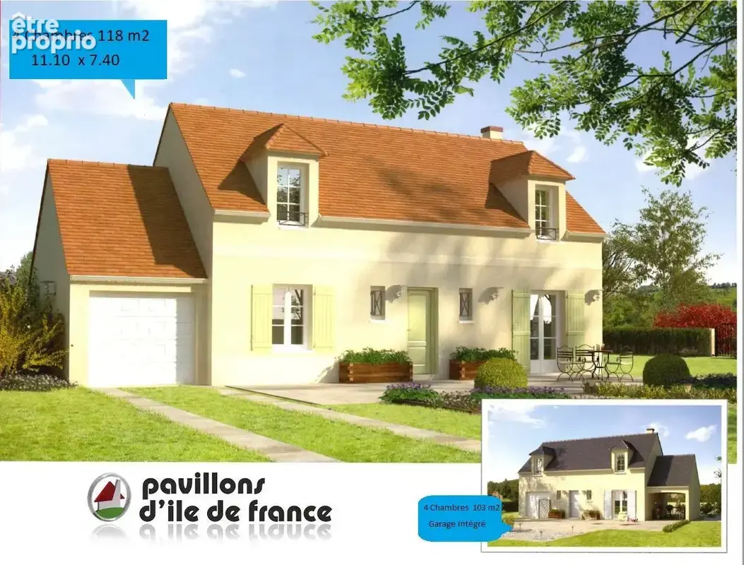 Terrain à bâtir de 460 m² à SURVILLIERS (95) - photo 2