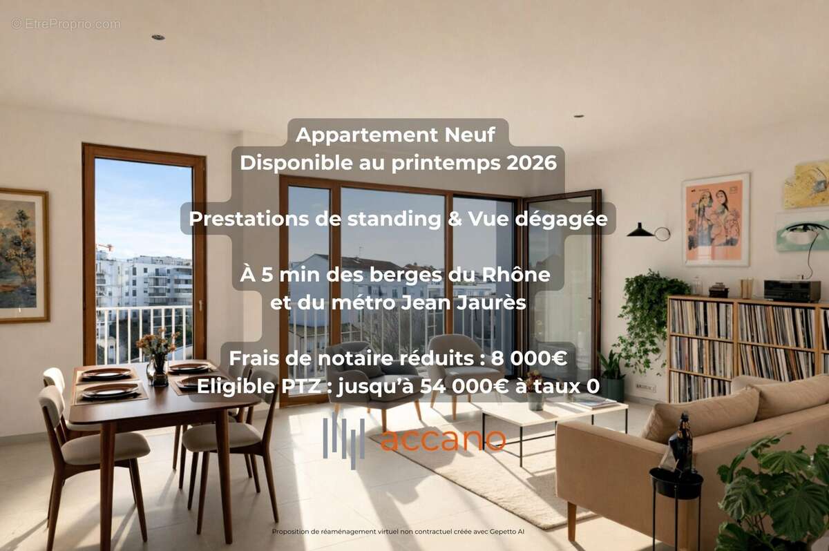Appartement à LYON-7E