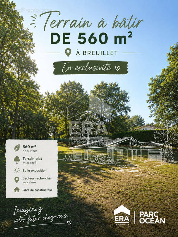 Terrain à BREUILLET