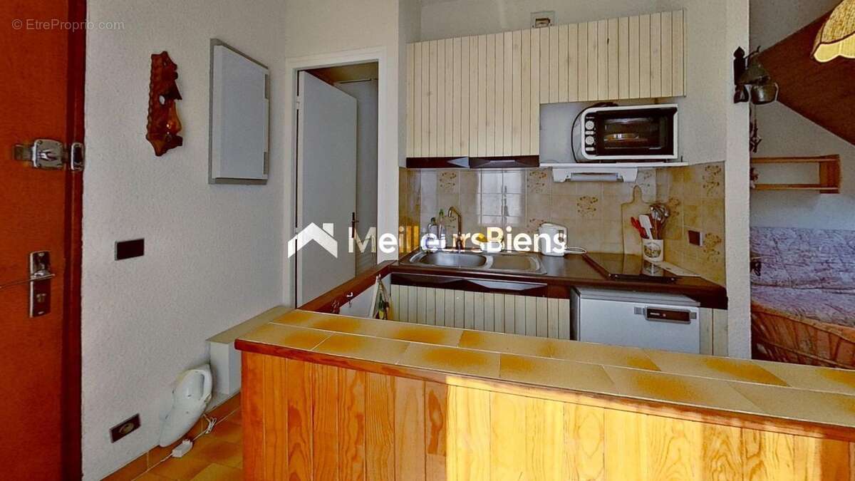 Studio aux Orres 20 m² avec balcon, cave et casier à skis - photo 5