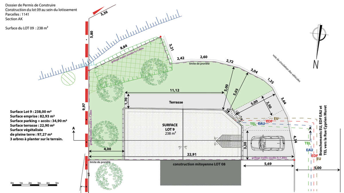Terrain à VILLEBON-SUR-YVETTE