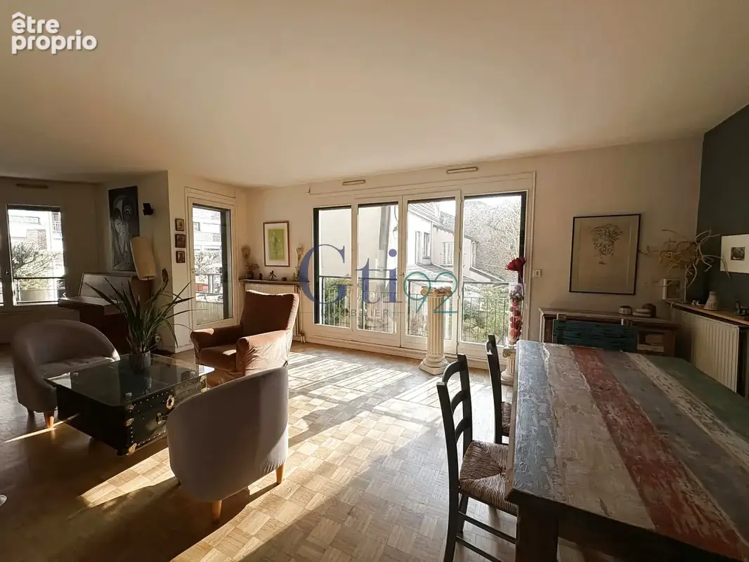 Appartement familial de 101m2 en hyper centre ville de clamart - photo 3