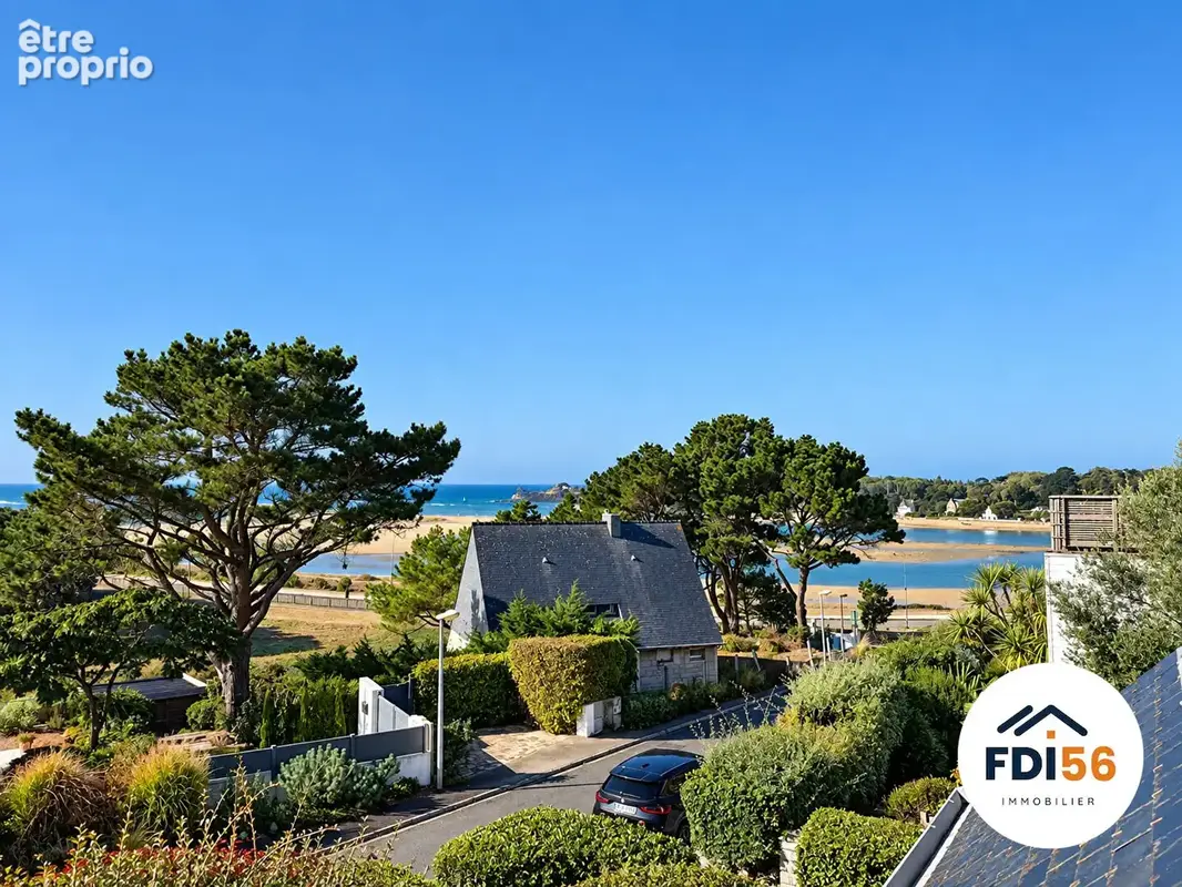 Appartement - studio, terrasse et garage a vendre, vue mer - guidel plage, investisseur ou villégiature - photo 4