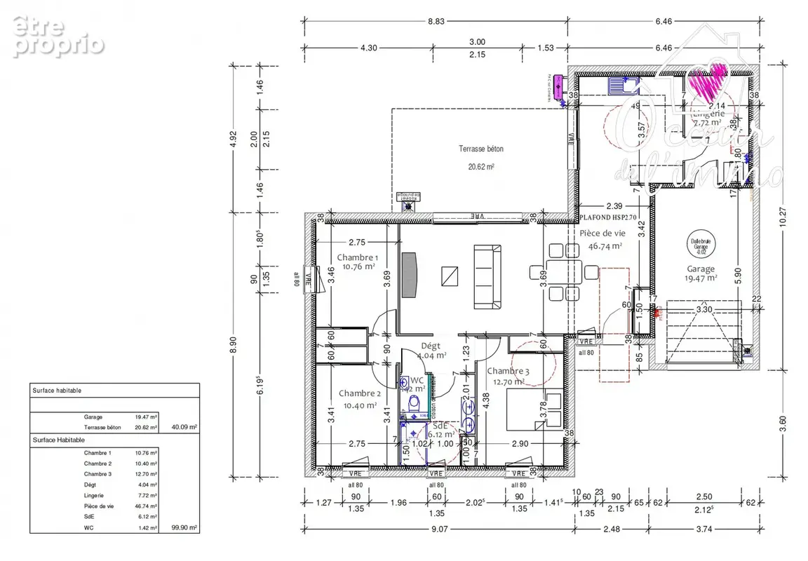 Maison 100 m² à Cholet  - photo 6