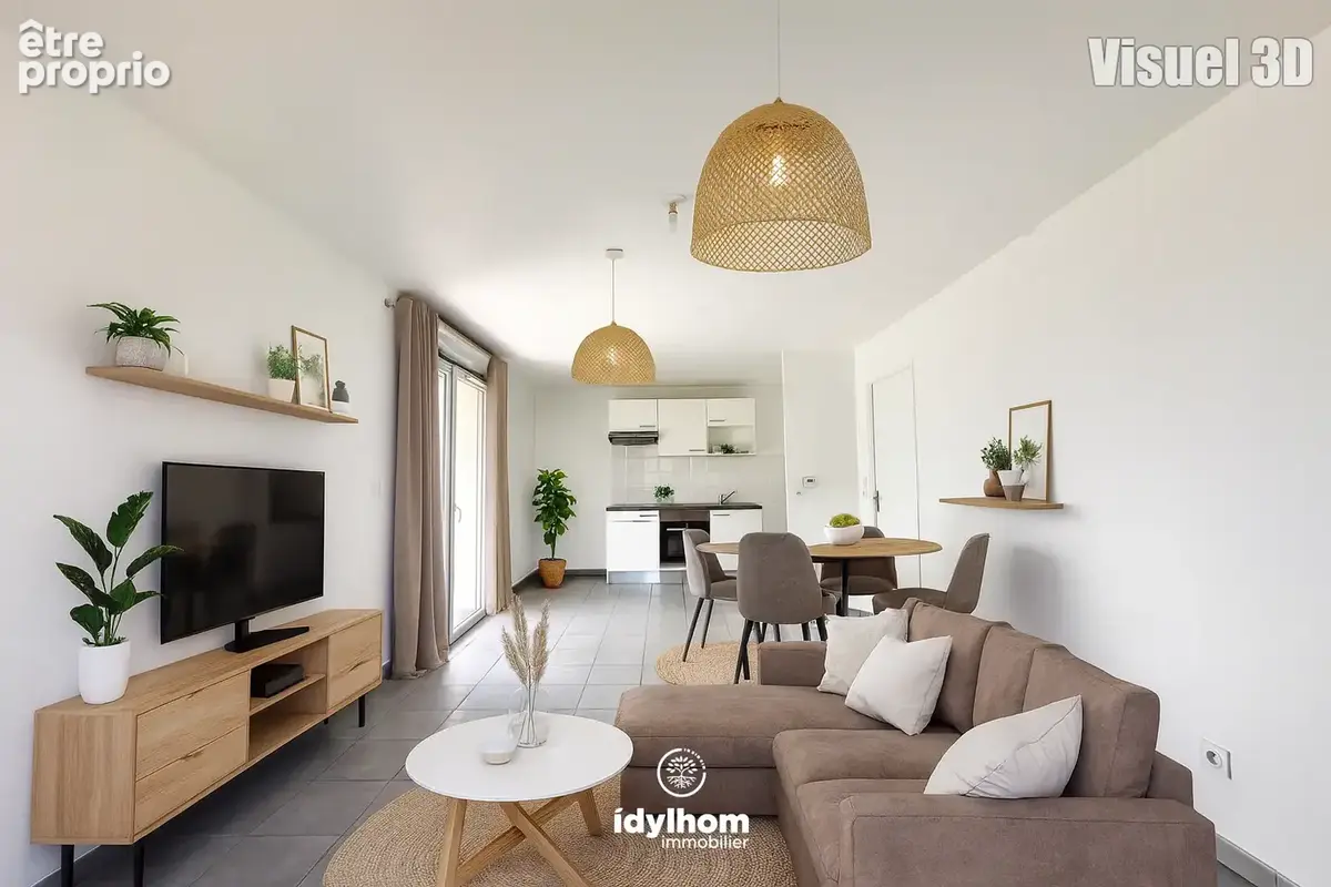 Appartement T3 de 63 m2 avec terrasse et parking   proche métro   Toulouse (31200) - photo 4