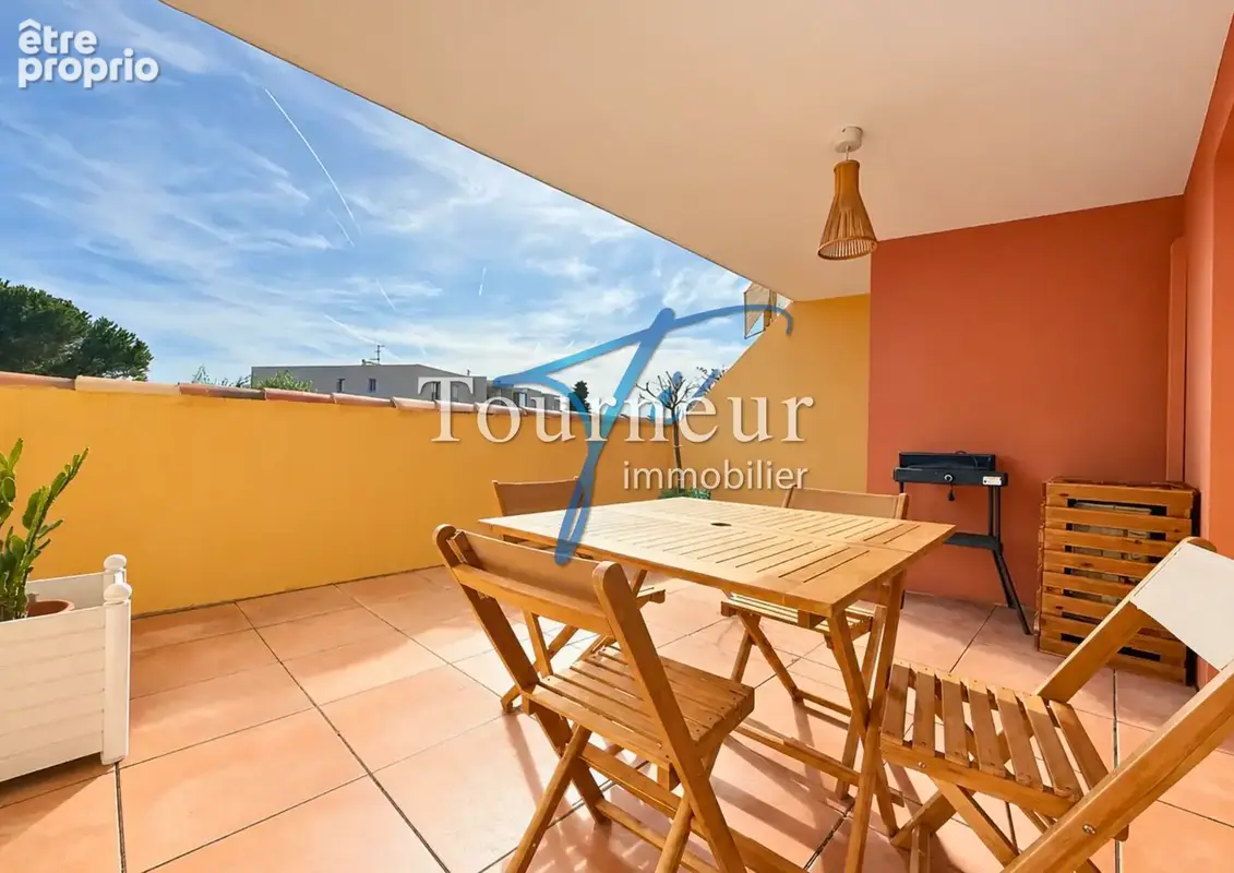 Sanary la baou residence standing ascenseur  t3 74m2 terrasse 19m2 vue degagee paysager - photo 3