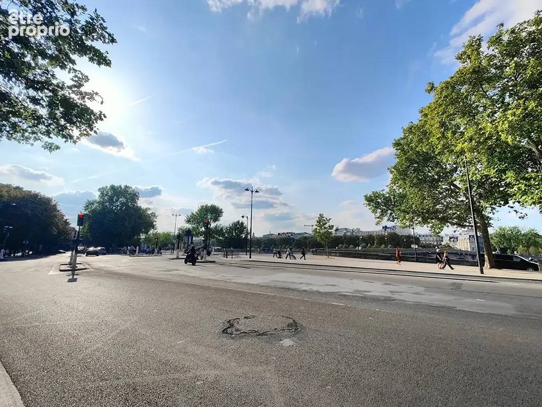 Quai de seine invalides studio equipe 15 m²  rez-de-jardin - photo 10