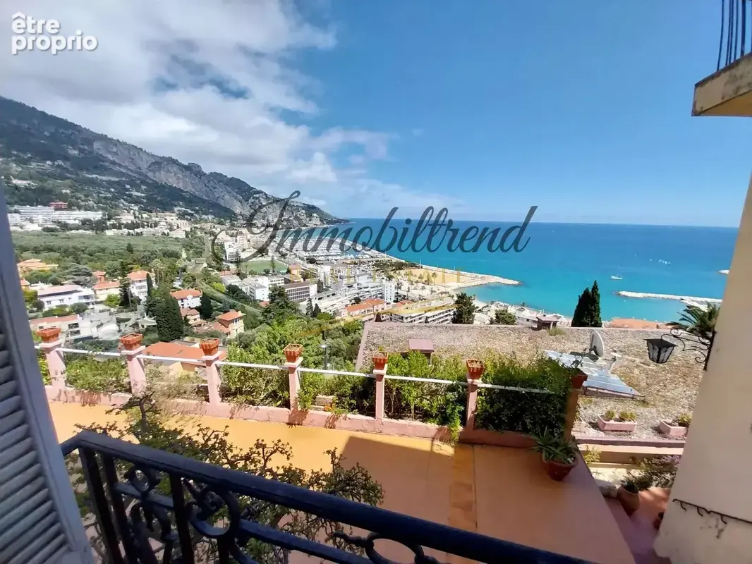 Menton boulevard de garavan – vente villa avec vue mer panoramique - photo 10