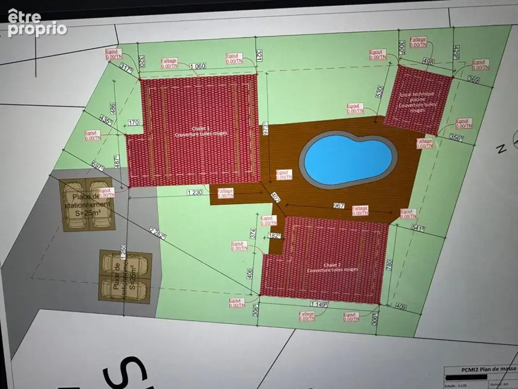 Chalet 154 m2 + terrain avec permis de construire accordé - photo 2
