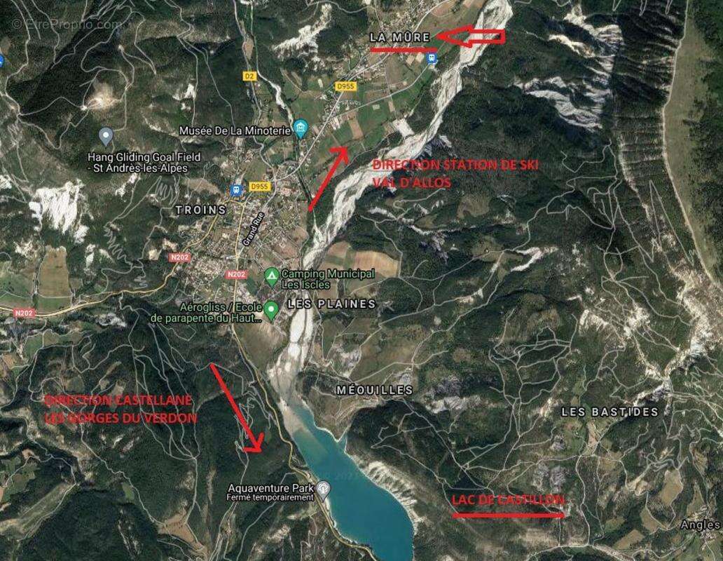 Terrain à LA MURE-ARGENS