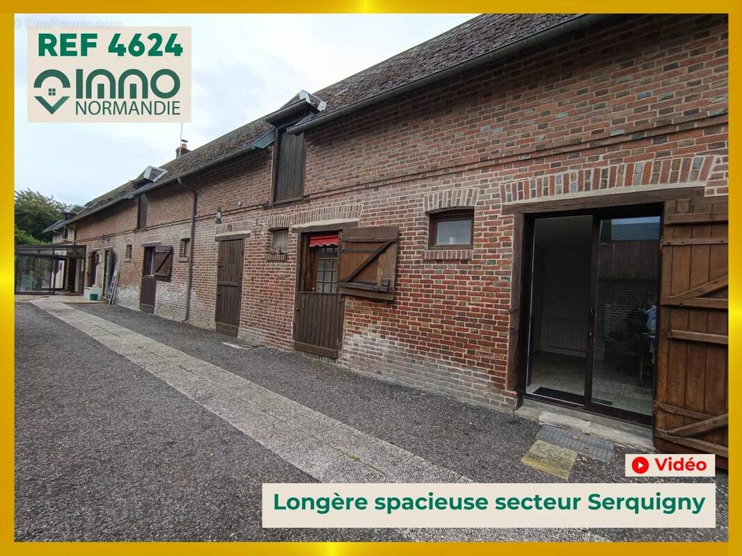 Charmante  longère offrant de grands espaces a deux pas du centre ville et des commerces-  Secteur Serquigny - photo 2