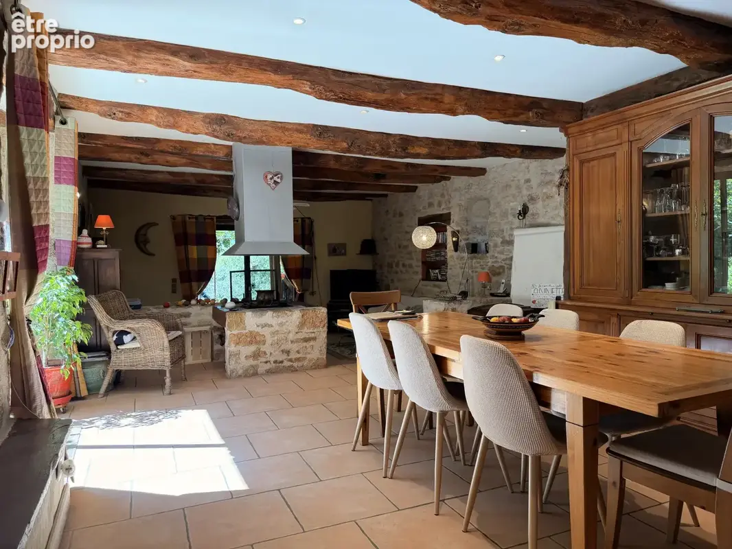 Propriété en pierre rénovée avec piscine - photo 8