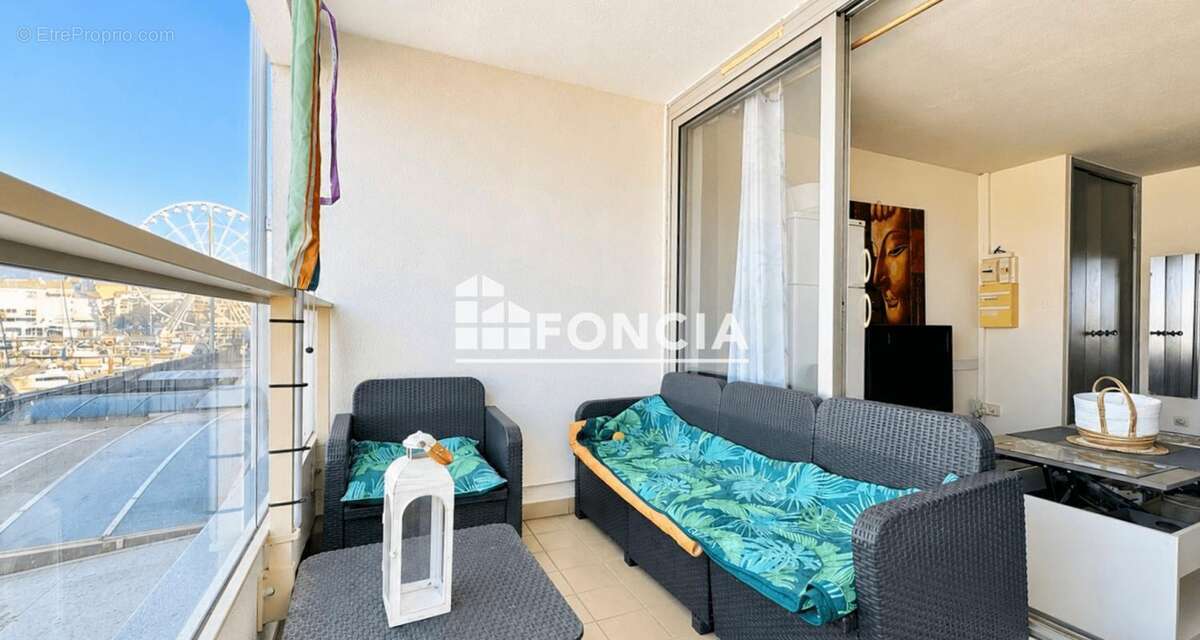 Studio avec vue panoramique sur le port du Cap d'Agde - photo 2