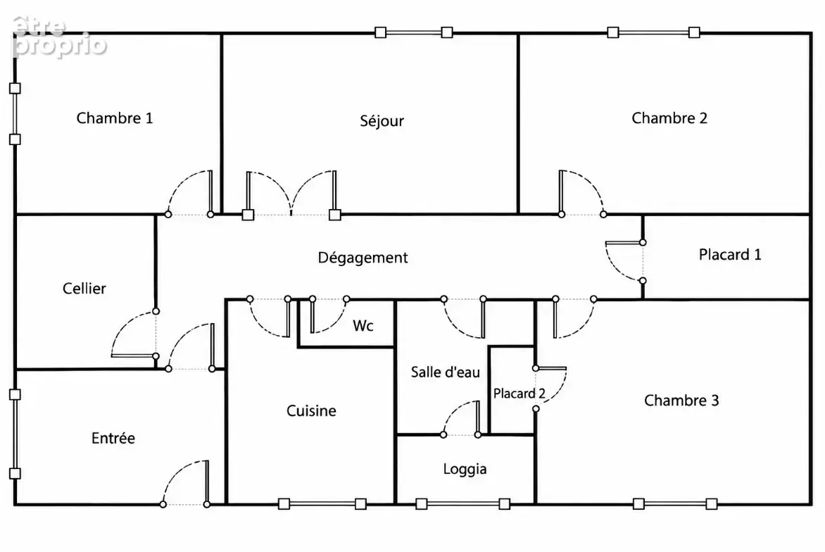 Appartement type 4 - photo 7