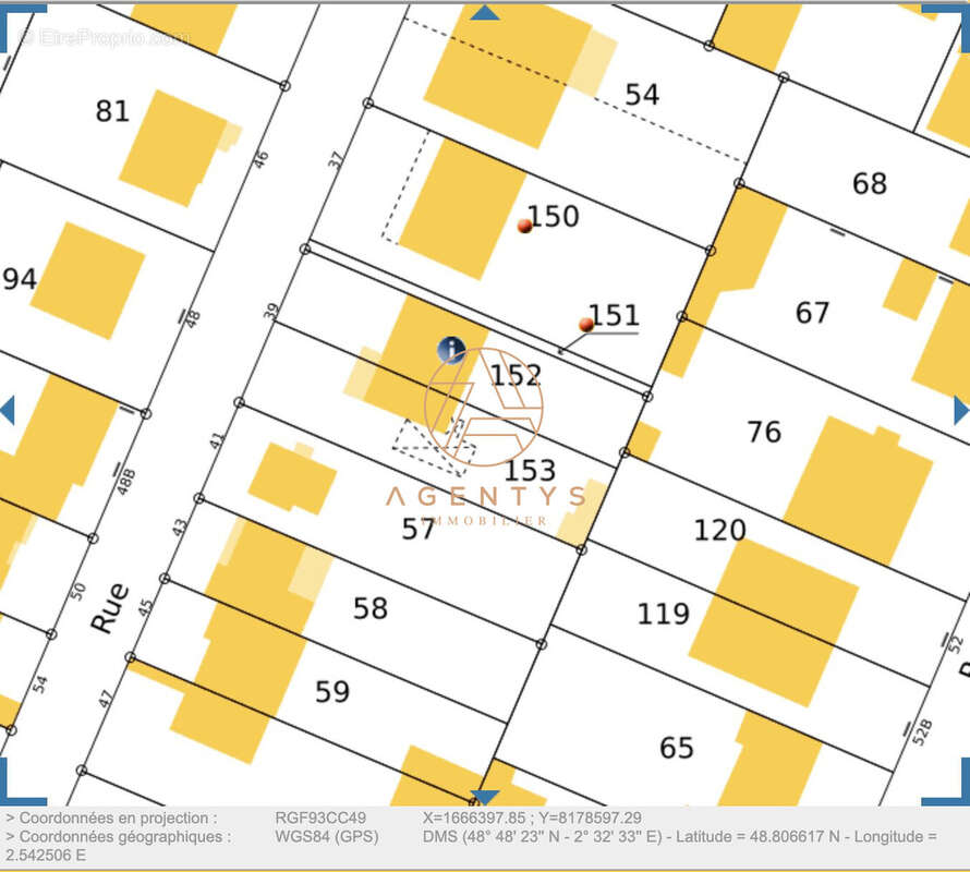 Terrain à CHAMPIGNY-SUR-MARNE