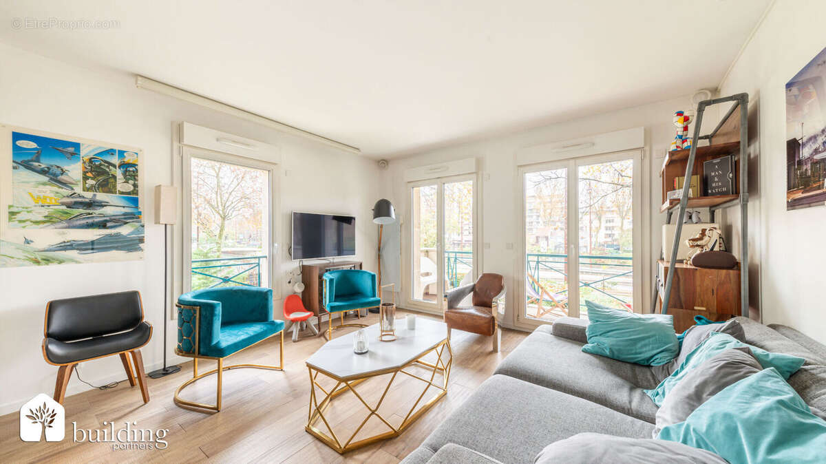 Face Seine - 70m² avec 2 chambres et balcon - photo 11