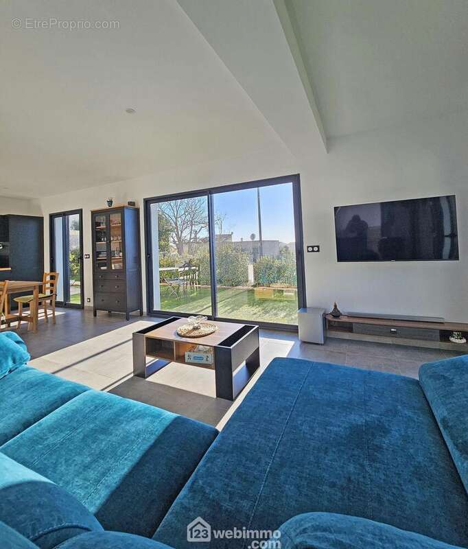 Salon/TV - Maison à SETE