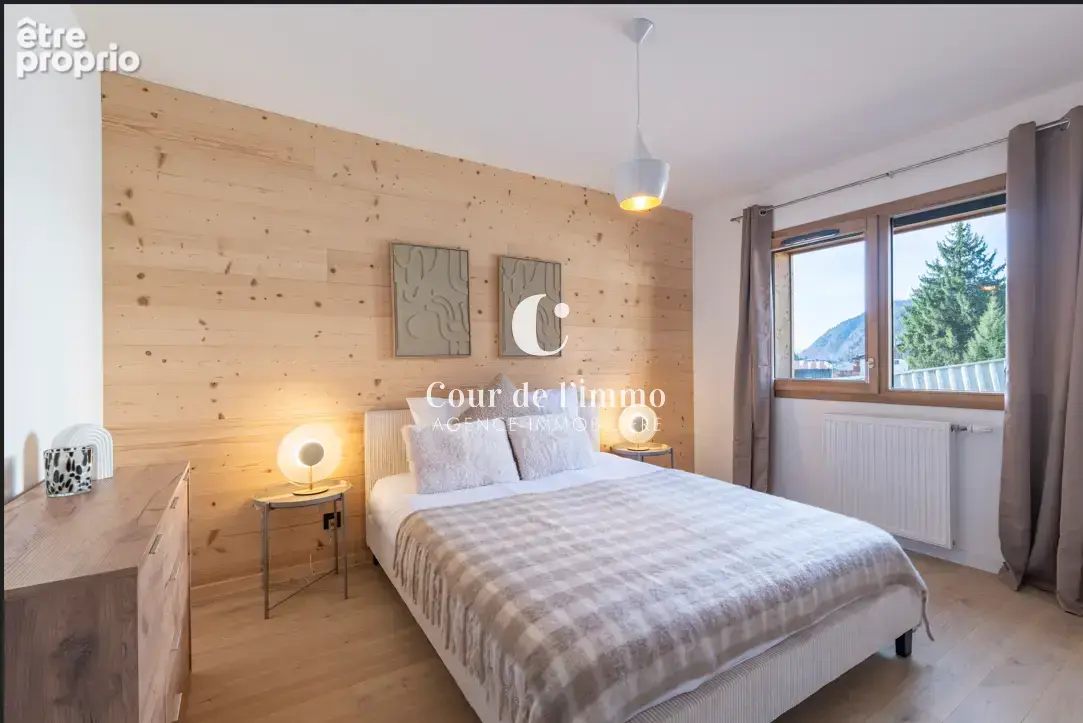 Les gets - appartement rez de jardin 4 chambres - 3 salles de bain meuble a vendre - photo 7