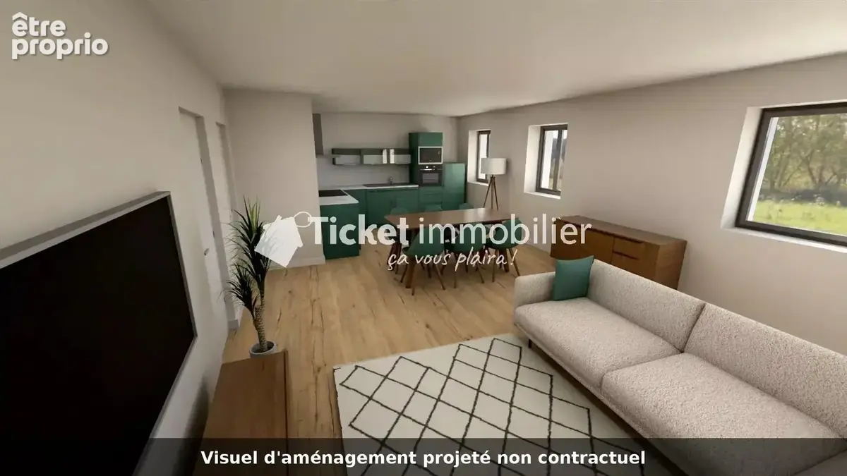 Appartement t3 68m2 pompignan 1er étage, grandes pièces, 2,80 m sous plafond, sans charges de copropriété, toiture neuve, fort p - photo 10