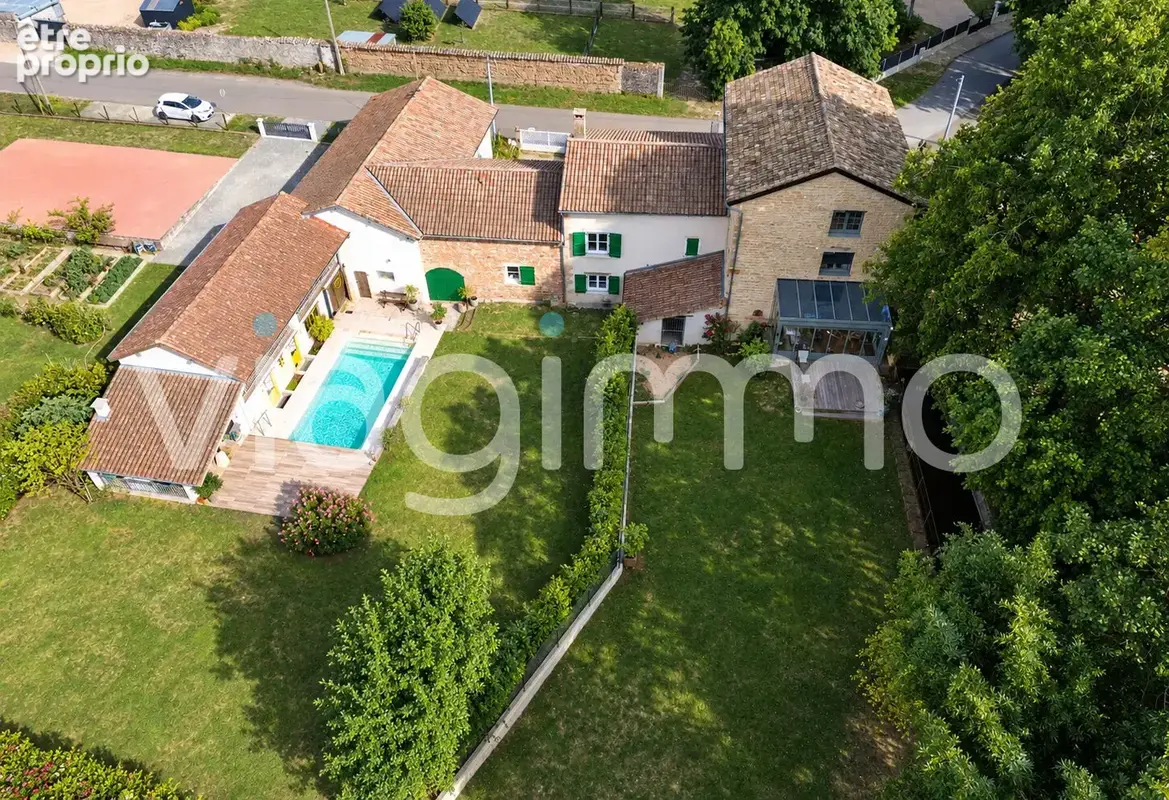 Cheches-sur-saône (71680 ) propriété 249 m² en vente en nue-propriete mixte - photo 18
