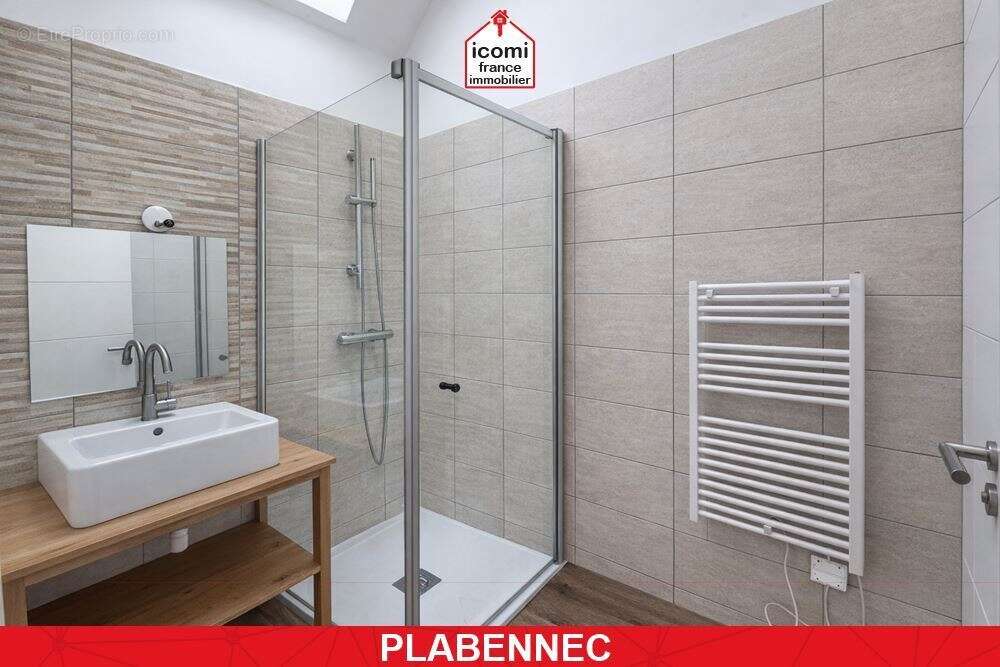 Finistere - plabennec (29860) - a vendre - appartement t2 duplex 34m² - dalle beton - 1 chambre - belle oportunite a saisir rapi - photo 2