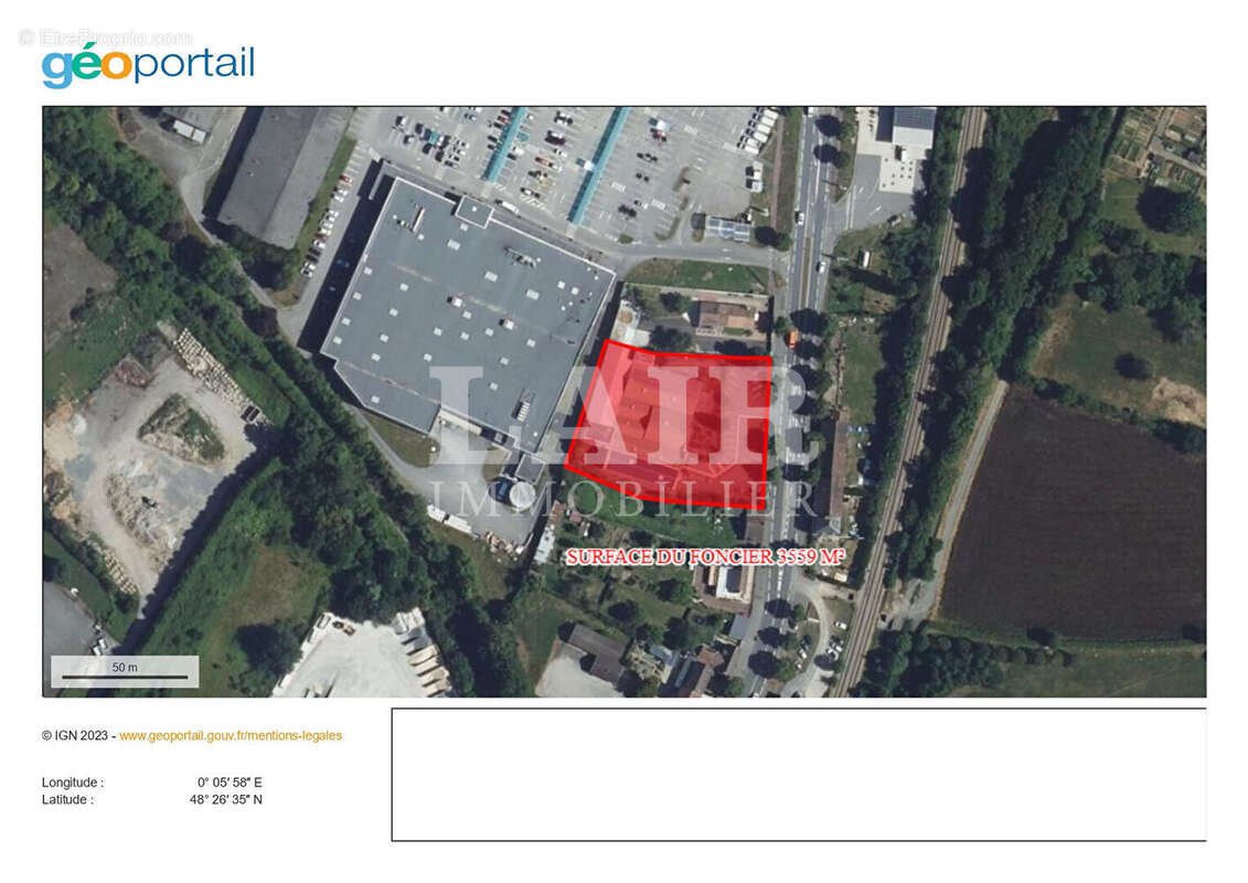 61 - Terrain à vendre de 3 559 m² en zone à vocation d'activité et de commerce de détail - Réf. 15500 - photo 4