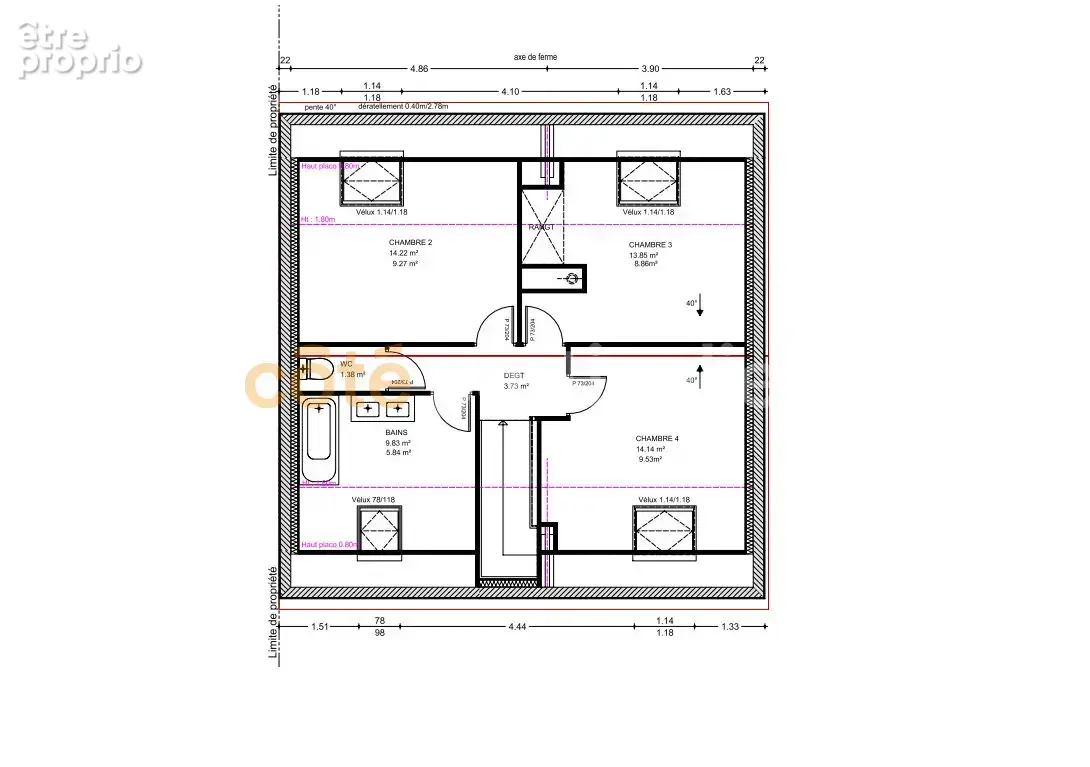 Maison plain pied - 5 pieces - 90m² - photo 4