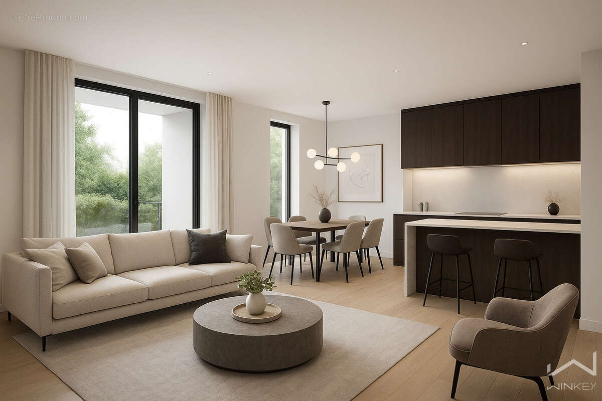En vente pour petite famille à Villejuif : appartement avec terrasse - photo 2