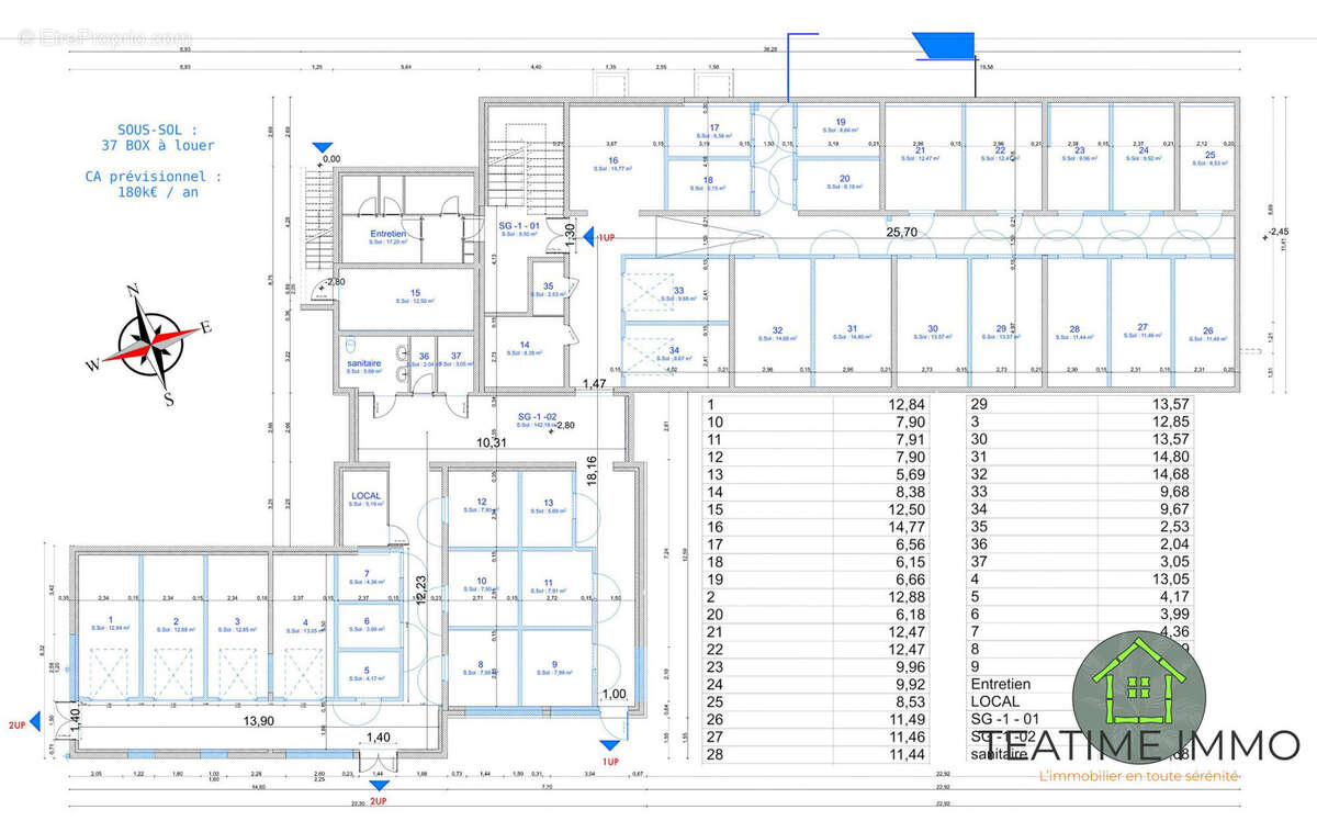 Appartement à AUDIERNE