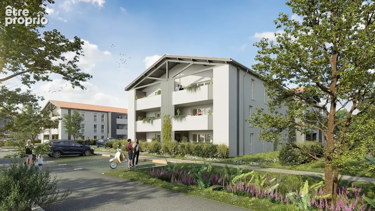 A Vendre Appartement 3 pièces de 61 m² à Saint Vincent de Tyrosse avec balcon - photo 3