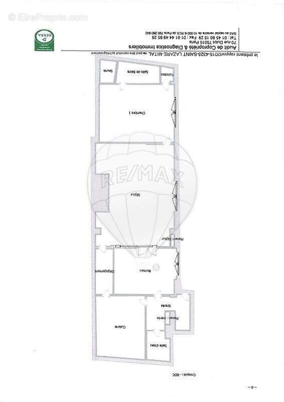 Appartement à PARIS-9E