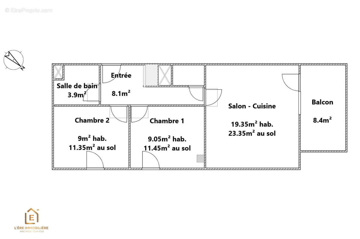 Appartement à ENTZHEIM