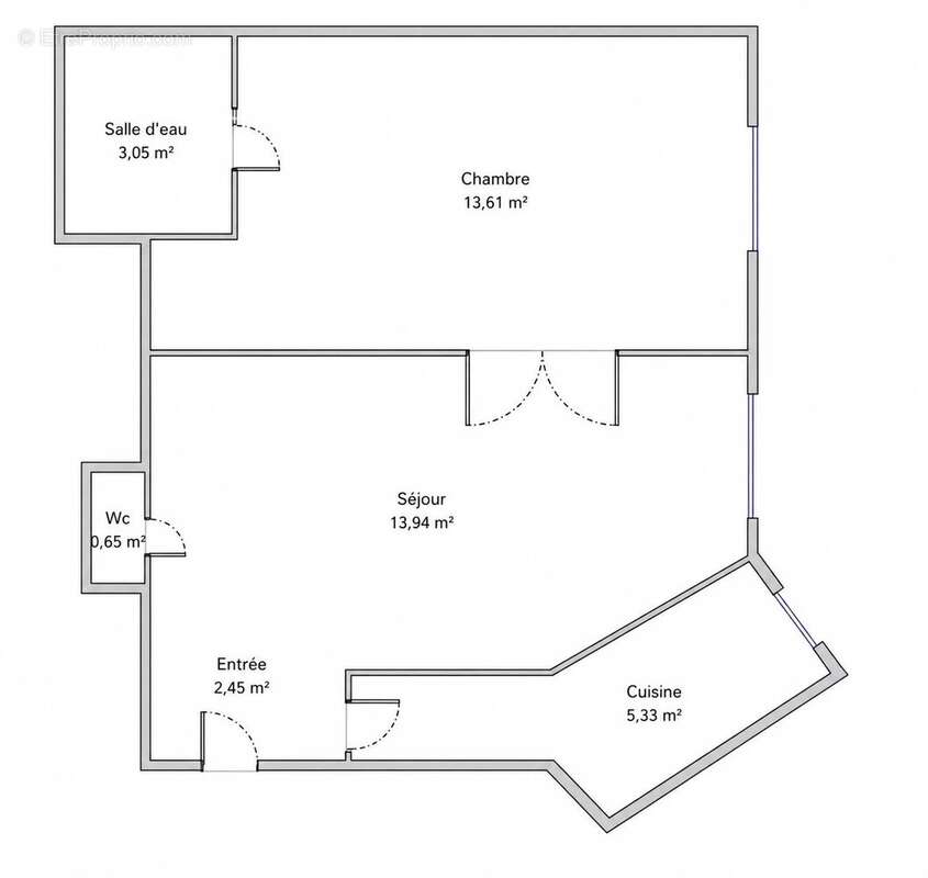 Appartement à PARIS-18E