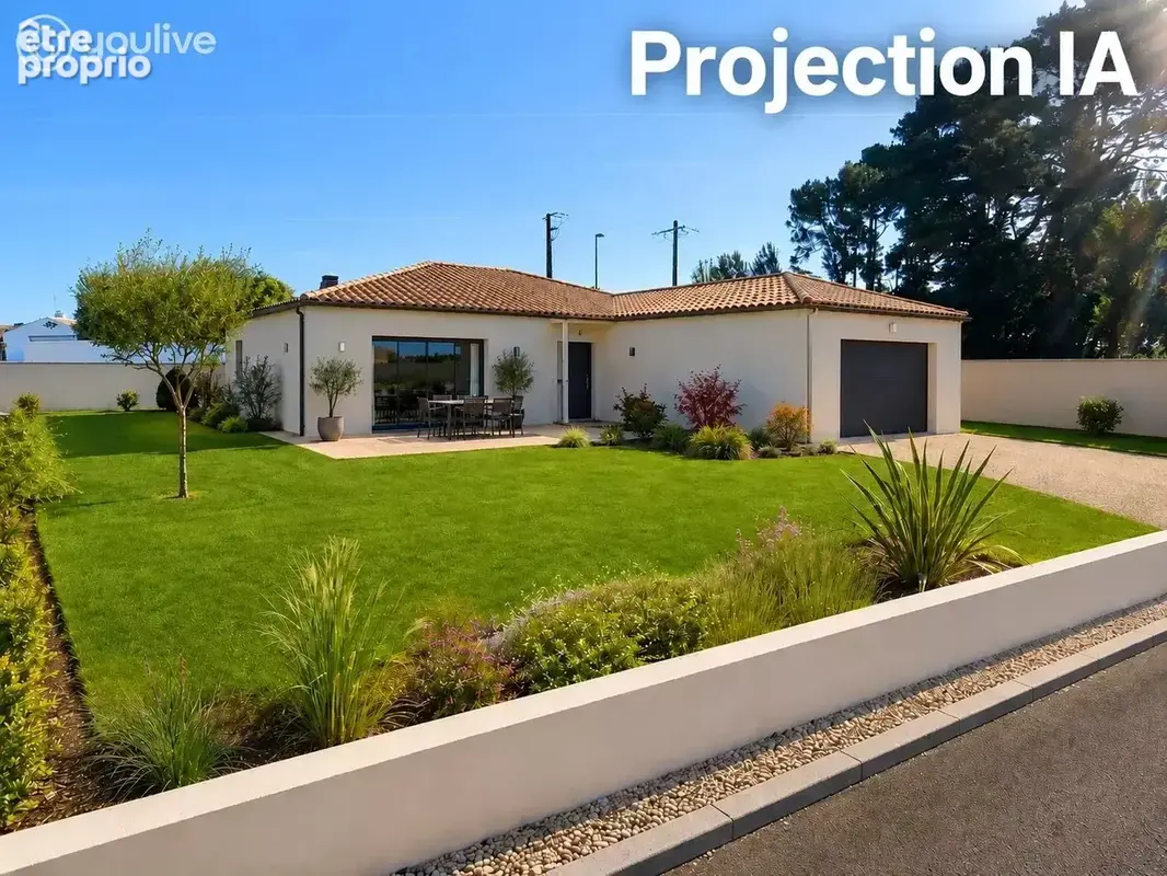 Saint-urbain – terrain constructible 562 m² – viabilisé – plein sud - photo 4