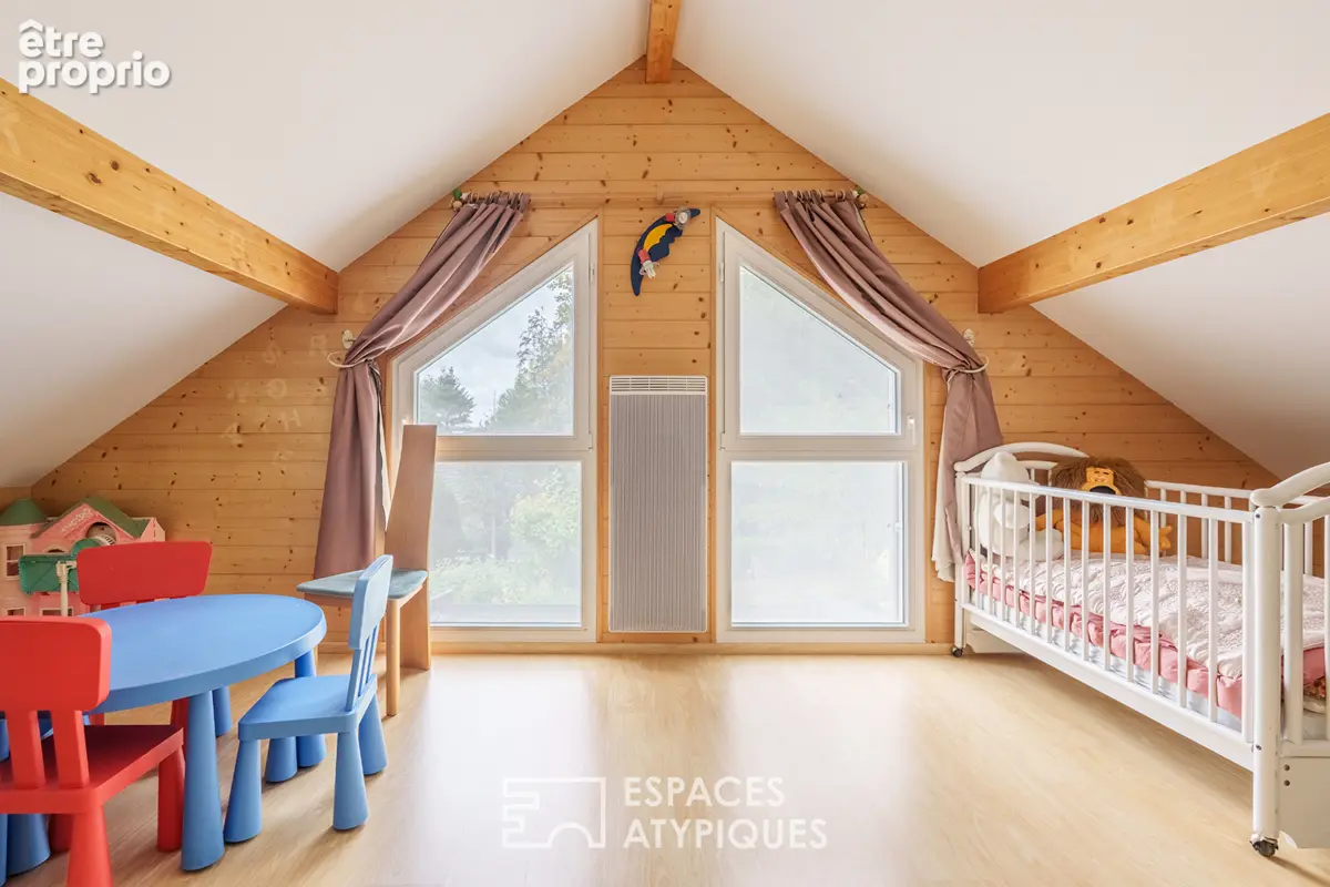 Chalet ossature bois et sa dépendance en lisière de forêt - photo 7
